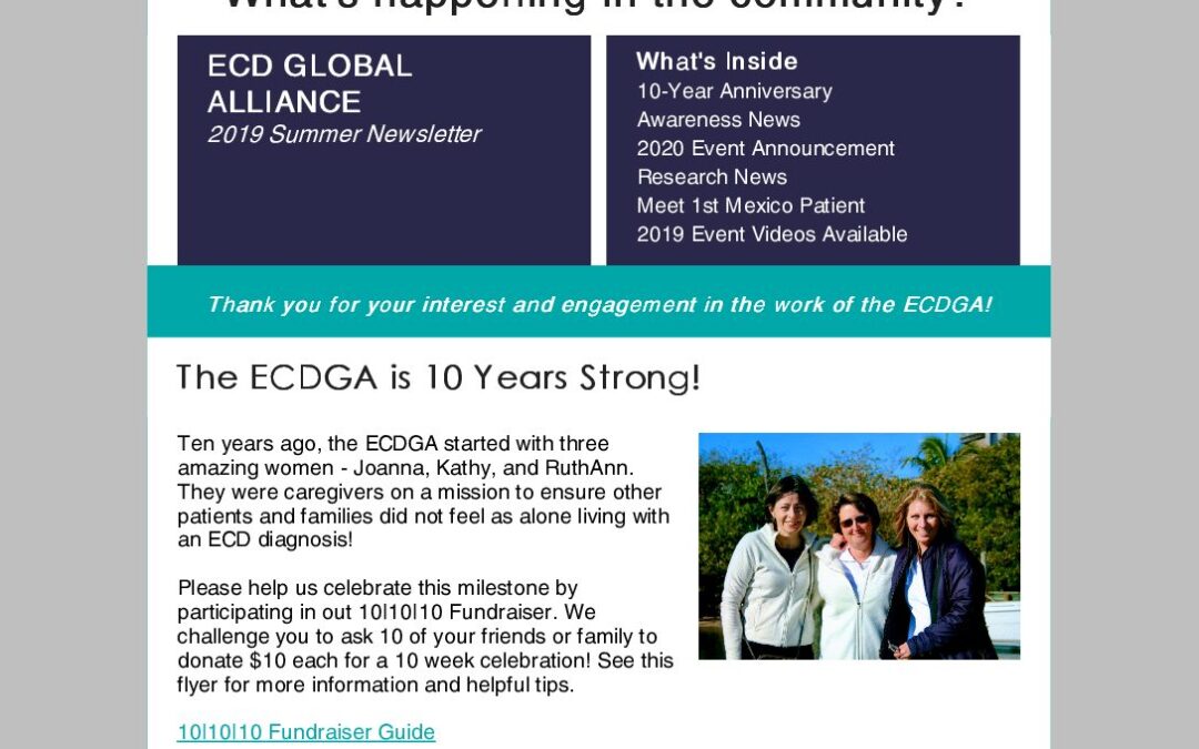 Summer Newsletter