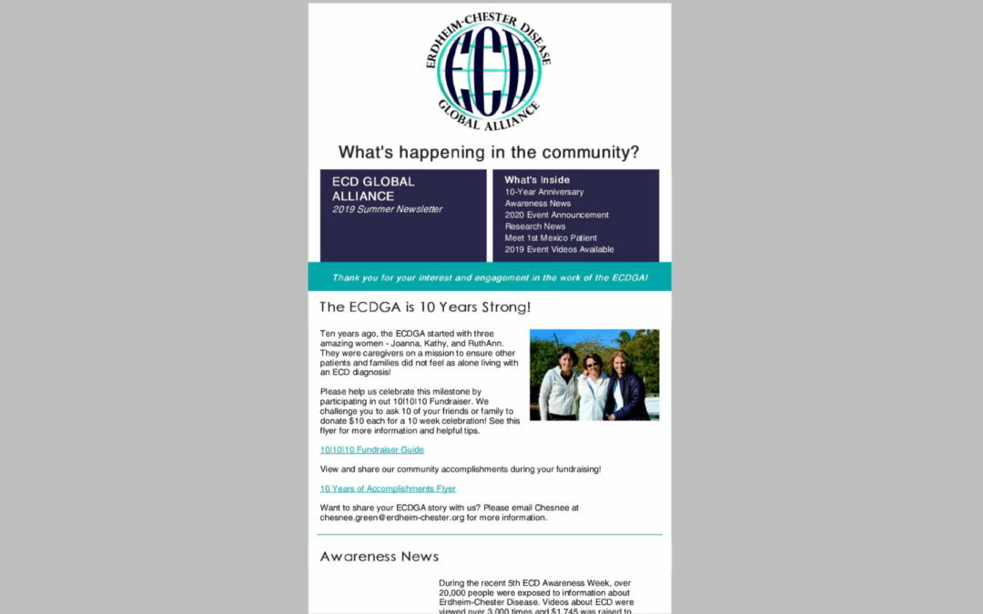 Summer Newsletter