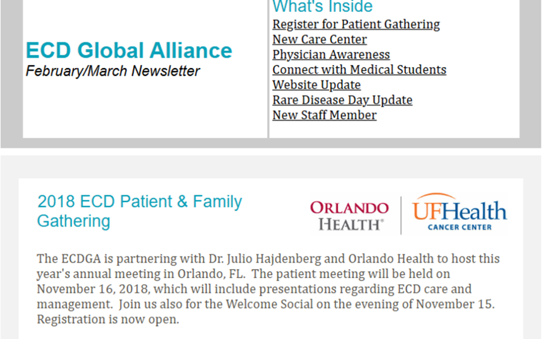 February/March Newsletter