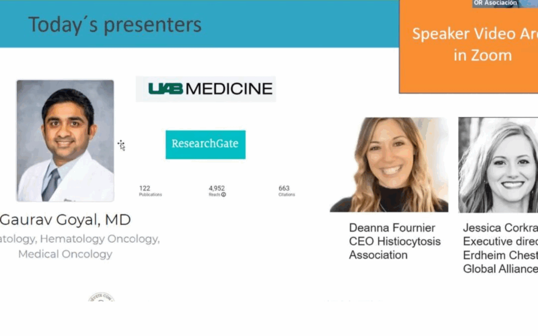 Impact on adult patients with LCH and Erdheim Chester, ongoing treatments, and studies