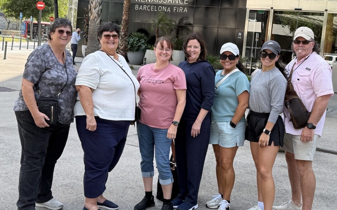 ECDGA Teamet ankommer Barcelona for å delta på pasient- og familiesamling
