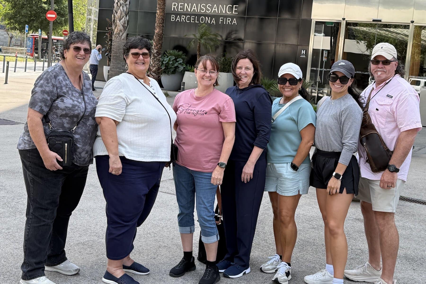 ECDGA Team in Barcelona Spain