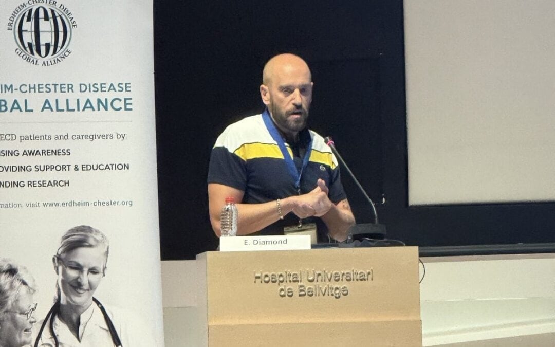 Eli Diamond präsentiert auf ECDGA Patienten- und Familientreffen 2025
