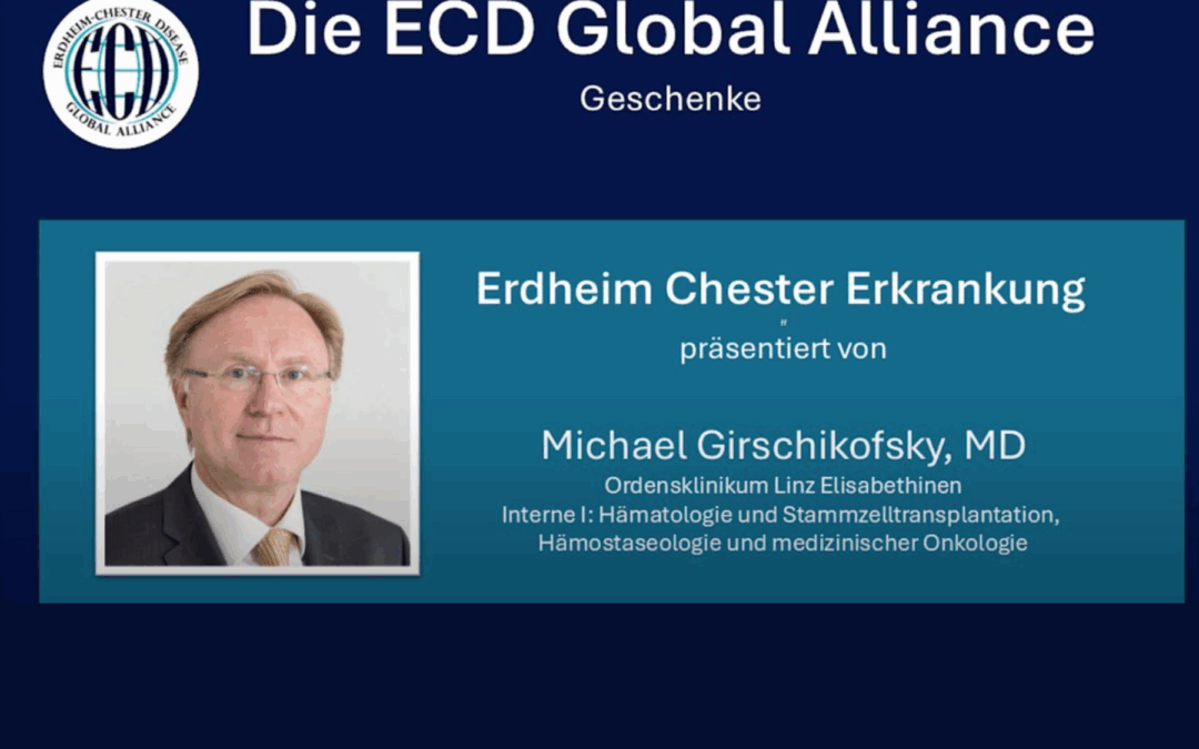 Dr. Girschikofsky- erklärt Patienten und Familien ECD auf Deutsch