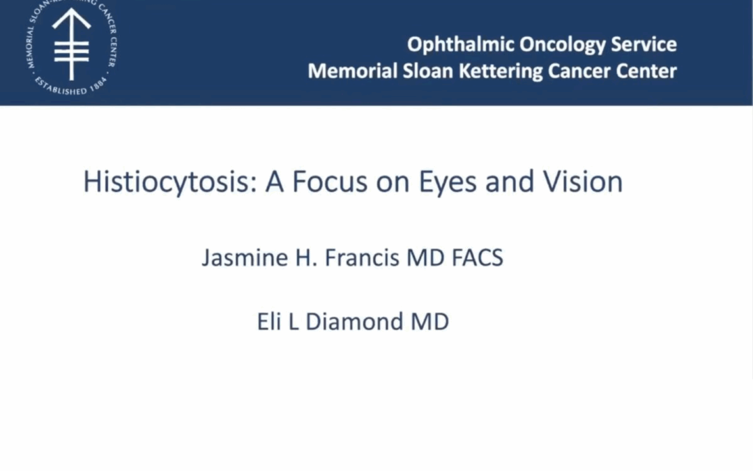 Histio Patient Needs: A Focus on the Eyes and Vision