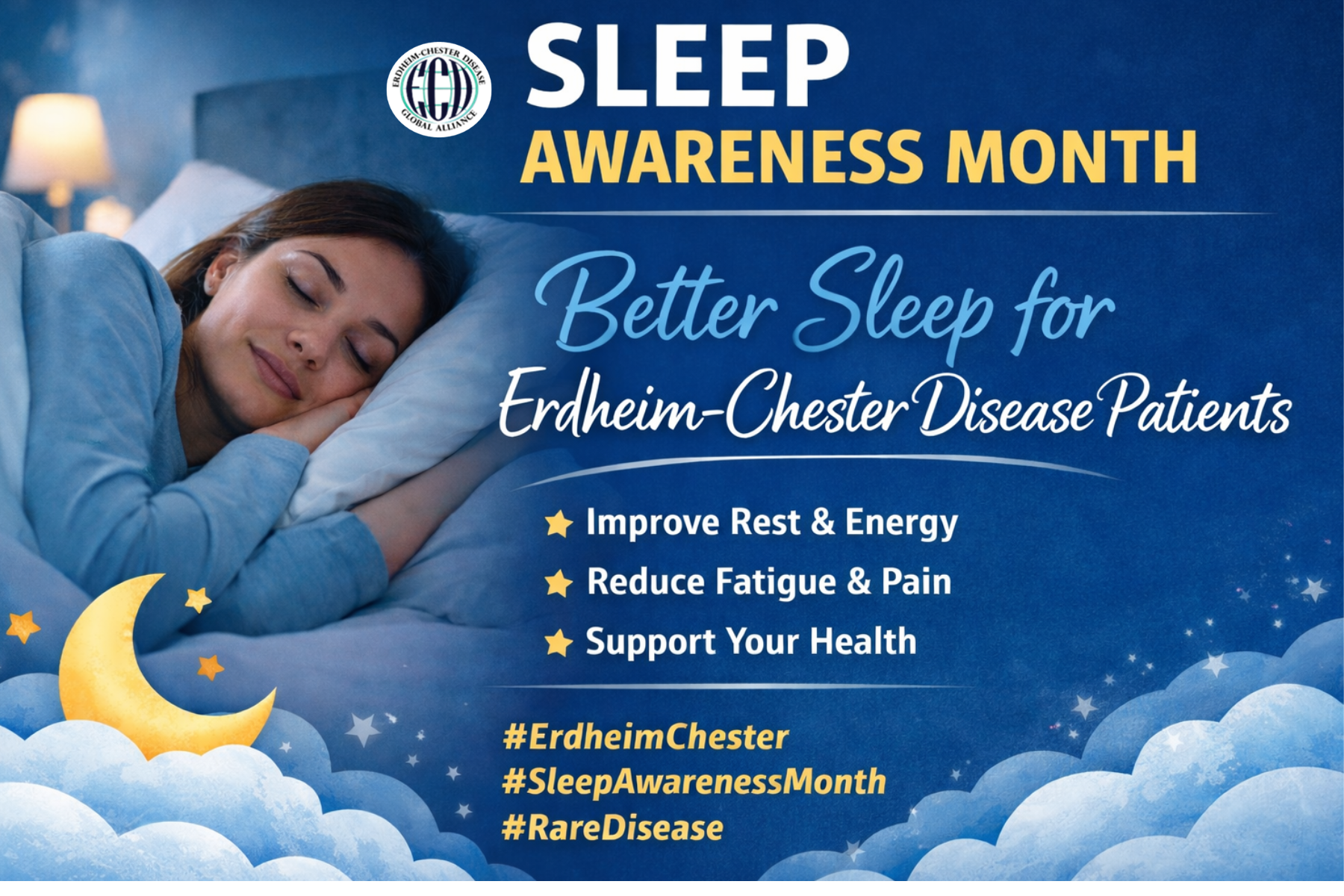 Sleep Hygiene for Erdheim-Chester Disease Patients Sleep Awareness Month Guide to Better Rest and Better Health