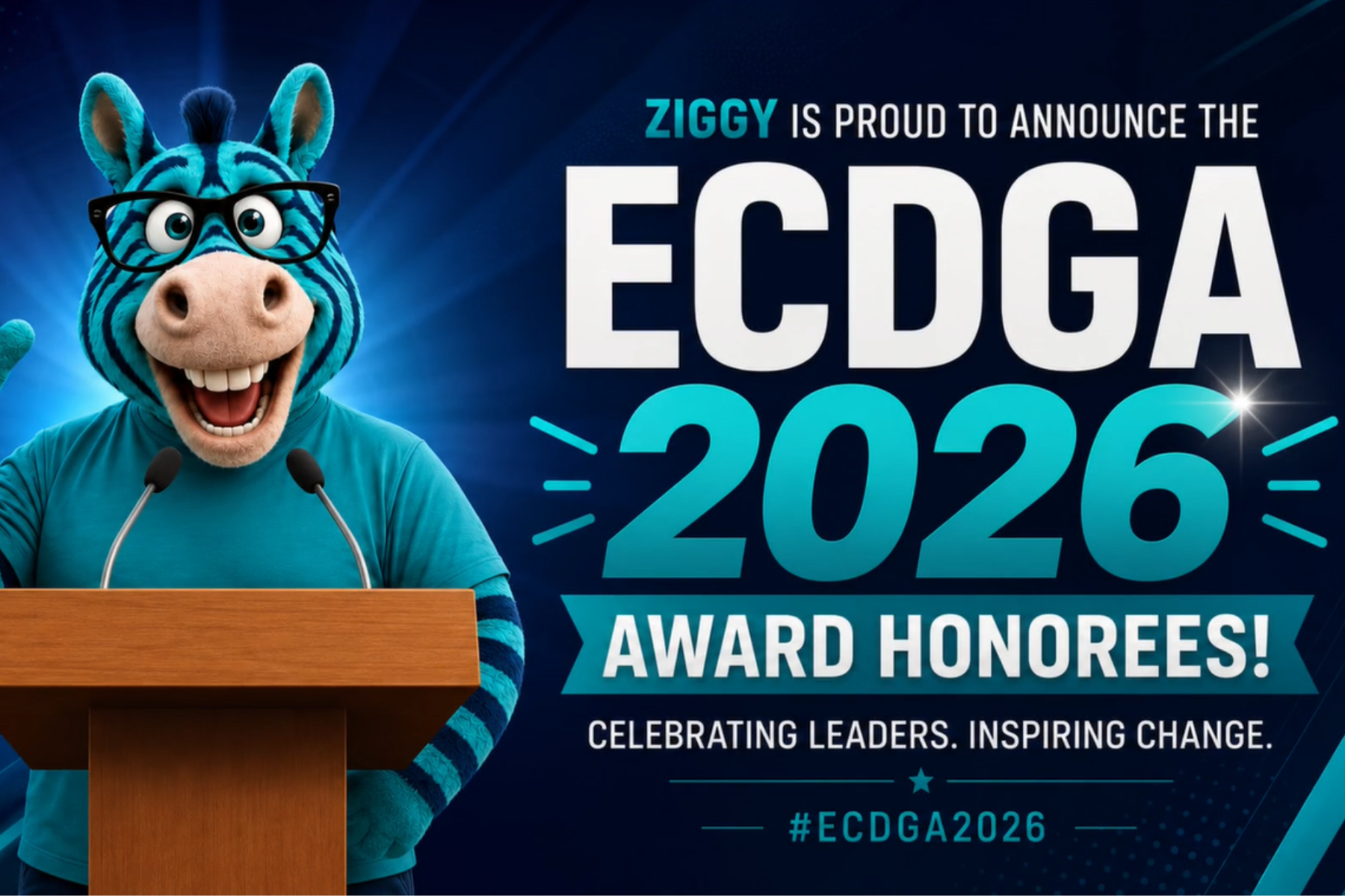 Ziggy Presents the ECDGA 2026 Award Honorees