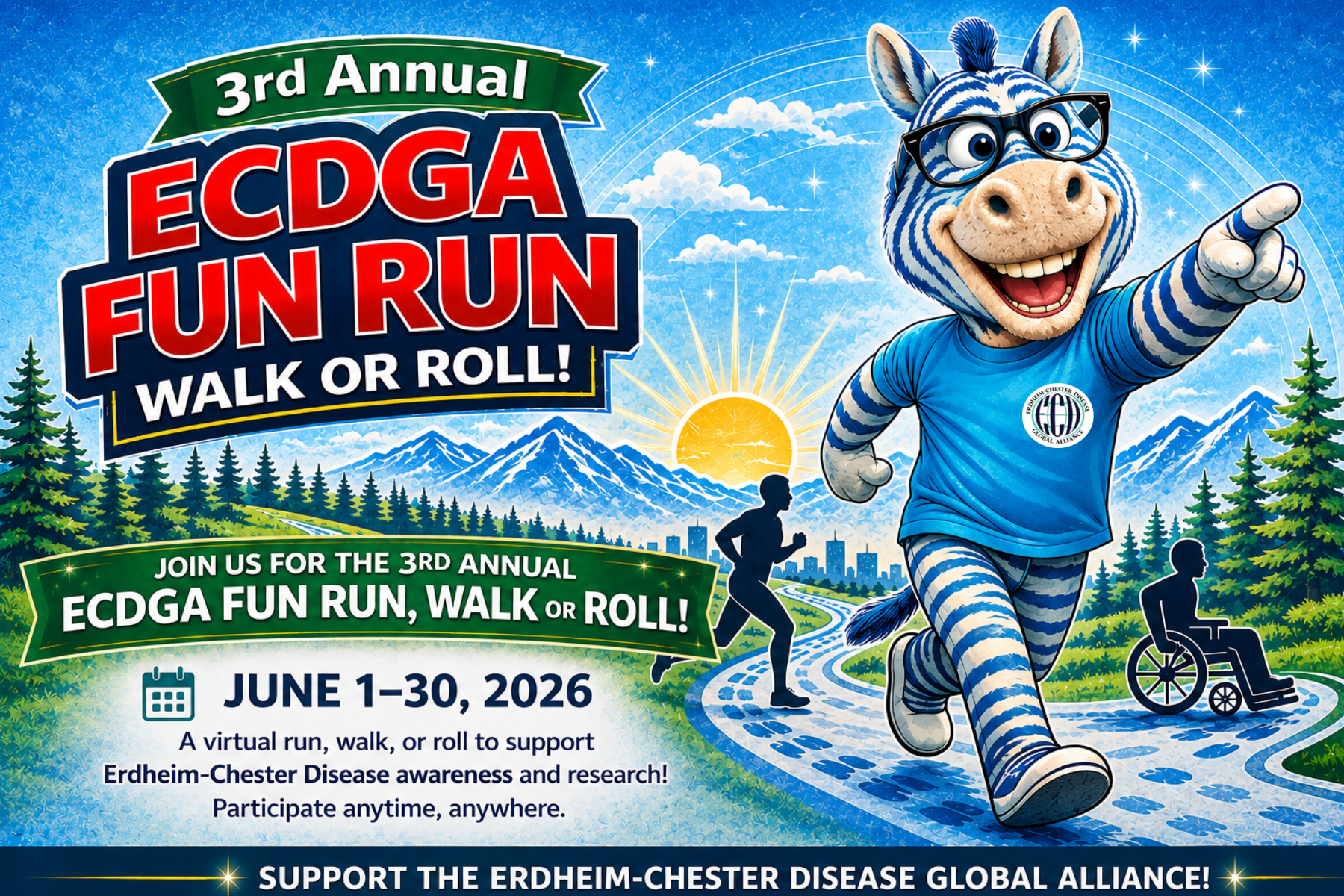 ECDGA 3rd Annual Fun Run Begins June 1!